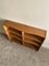 Mid-Century British Handmade Wavy Oak Shelving Unit with Dovetail Joints, 1960s 4