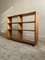 Mid-Century British Handmade Wavy Oak Shelving Unit with Dovetail Joints, 1960s 1