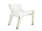 White Plastic Vicario Armchairs by Vico Magistretti for Artemide, 1971, Set of 2, Image 9
