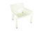 White Plastic Vicario Armchairs by Vico Magistretti for Artemide, 1971, Set of 2 11