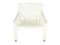 White Plastic Vicario Armchairs by Vico Magistretti for Artemide, 1971, Set of 2 2