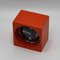 Space Age Orange Clock from Astra, 1960s, Image 3