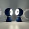 Lampes Eyeball Bleues par Reggiani, 1960s, Set de 2 2