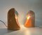 Lampade vintage in ceramica arancione di Baldelli, anni '60, set di 2, Immagine 5