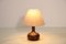 Scandinavian Rosewood Table Lamp, 1970s 3