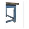 Teak Worktable with Blue Patina 5