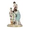 Groupe de Jeunes en Porcelaine avec Figurine Cupidon 5