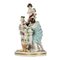 Porcelain Group Young People with Cupid Figurine 5
