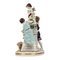 Porcelain Group Young People with Cupid Figurine 4