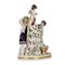 Porcelain Group Young People with Cupid Figurine 2