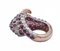 Rose Gold and Silver Gold Snake Ring, 1950s 2