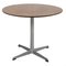 Circular Coffee Table in Rosewood by Arne Jacobsen for Fritz Hansen 1