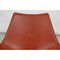 Scimitar Lounge Chair in Cognac Leather by Fabricius and Kastholm, 1980s 4