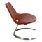 Scimitar Lounge Chair in Cognac Leather by Fabricius and Kastholm, 1980s 2