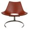 Scimitar Lounge Chair in Cognac Leather by Fabricius and Kastholm, 1980s, Image 1