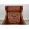Wing Chair in Brown Leather by Børge Mogensen for Fredericia, Image 2