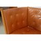 Spoke-Back Sofa in Patinated Cognac Leather by Børge Mogensen for Fritz Hansen, 1970s 11