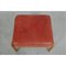 GE-290A Lounge Chair with Ottoman in Patinated Red Anilin Leather from Getama, 1990s, Set of 2 5