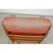 GE-290A Lounge Chair with Ottoman in Patinated Red Anilin Leather from Getama, 1990s, Set of 2, Image 10