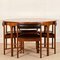Mid-Century Dunvegan Table with Chairs by Tom Robertson for McIntosh, Set of 5, Image 1
