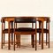 Mid-Century Dunvegan Table with Chairs by Tom Robertson for McIntosh, Set of 5 3