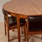 Mid-Century Dunvegan Table with Chairs by Tom Robertson for McIntosh, Set of 5 7