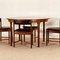 Mid-Century Dunvegan Table with Chairs by Tom Robertson for McIntosh, Set of 5 11