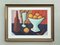 Oranges and Pipe, 1950s, Gouache, Framed 1