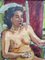 Studio di nudo, anni '40, dipinto a olio, con cornice, Immagine 4