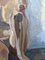 Desnudo pensativo, Oleo sobre lienzo, Enmarcado, Imagen 4