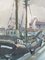 Harbour Sundown, Oil on Canvas, Framed, Image 4