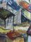 Case a colori, XX secolo, Olio su tela, Con cornice, Immagine 3