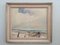 The Pier, Oil on Canvas, 20th Century, Framed, Image 1