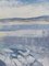 Inverno ghiacciato, Olio su tela, XX secolo, Incorniciato, Immagine 4