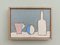 Lloyd Durling, Mini nature morte con oggetti dipinti, Tecnica mista, Incorniciato, Immagine 1