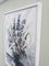 Flores y concha, pintura al óleo, enmarcado, Imagen 3