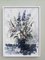 Flores y concha, pintura al óleo, enmarcado, Imagen 10
