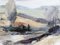 Paesaggio di Halcyon, XX secolo, Olio, Incorniciato, Immagine 2