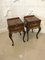 Tables de Chevet Antiques en Acajou, 1920s, Set de 2 4