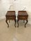 Antique Quality Figured Mahogany Bedside Tables, 1920s, Set of 2, Image 1