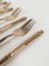 Mid-Century Cutlery Set in Brass & Faux Bamboo, 1970s, Set of 144, Image 14