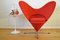 Sedia Heart Cone di Verner Panton per Gebr. Nehl, anni '60, Immagine 2