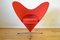 Sedia Heart Cone di Verner Panton per Gebr. Nehl, anni '60, Immagine 1