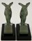 Art Deco Ram Bookends by Max Le Verrier, 1930, Set of 2 5
