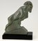 Art Deco Ram Bookends by Max Le Verrier, 1930, Set of 2, Image 6