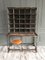French Industrial Postal Sorting Table with Seat, 1950s 1