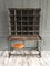 French Industrial Postal Sorting Table with Seat, 1950s, Image 1