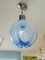 Blue Glass Pendant Lamp by Carlo Nason for Mazzega, Italy, 1960s 6