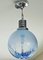 Blue Glass Pendant Lamp by Carlo Nason for Mazzega, Italy, 1960s 14
