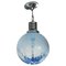 Blue Glass Pendant Lamp by Carlo Nason for Mazzega, Italy, 1960s 1